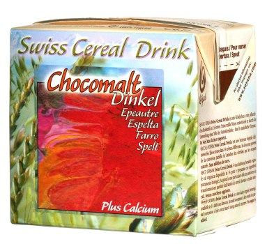 Bio Swiss Cereal-Drink Dinkel-Hafer Chocomalt PLUS Calcium 0,5L