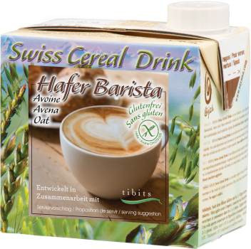 Organic Swiss Cereal-Drink Oat Barista glutenfree 0.5L