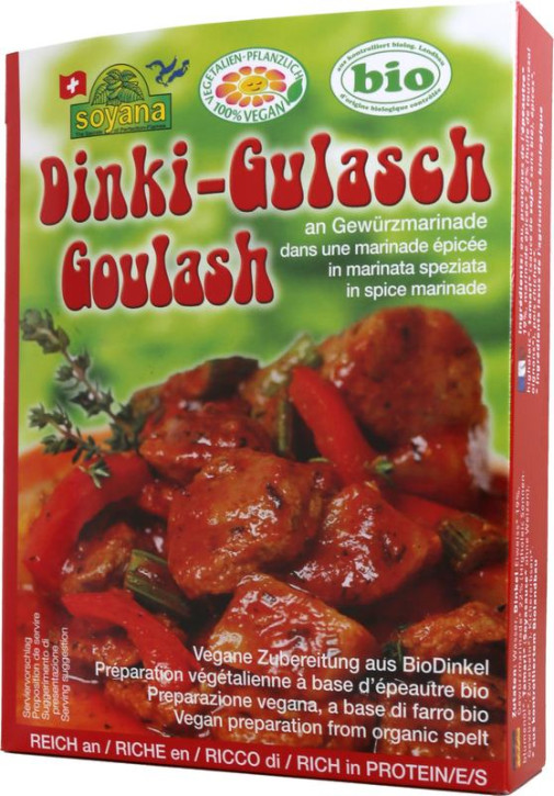 Bio Dinki-Gulasch an Gewürzmarinade 200gr