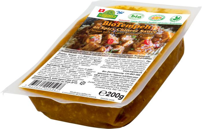 BioTempeh an Spicy Chinese Sauce 200 g