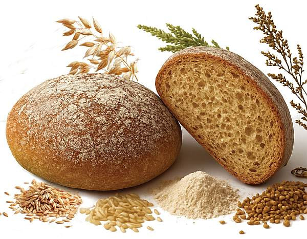 Glutenfreies BioSauerteig-Vollkornbrot 100g