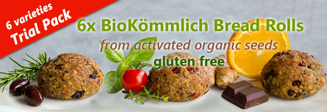 Biokömmlich bread rolls